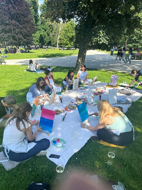 Art in the Park: Paint 'n Sip at Parco Sempione - Price and value: is $73.64 per person worth it?