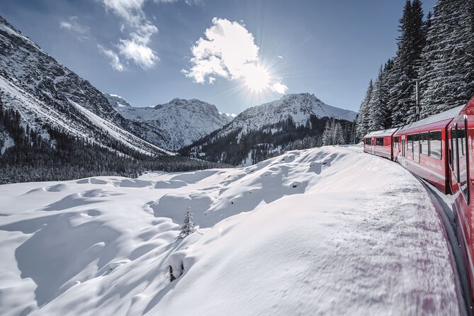 Bernina and Glacier Train Two Routes in One Day from Milan - St. Moritz for about 2 hours: what to do with the time