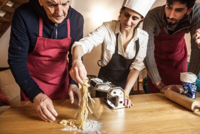 Fresh Homemade Pasta and Tiramisu Cooking Class in Milan - What you make: tagliatelle, guitar pasta, ravioli, and tiramisù