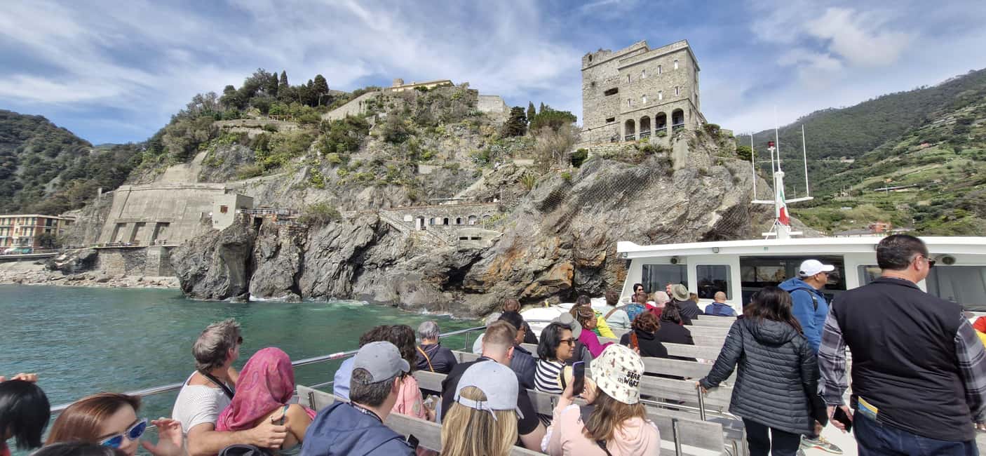 From Milan: Cinque Terre with Portovenere and Boat Cruise - The Ligurian Sea Cruise: How the Coast Changes From Land to Water