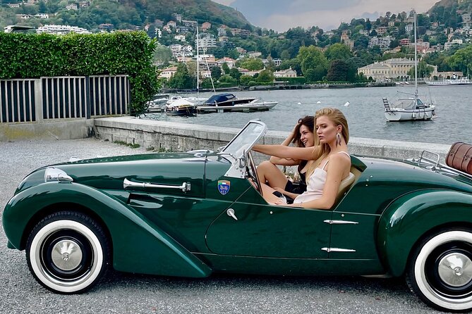 From Milan | Drive a vintage car on Lake Como - Como city stop: Villa Olmo, the Voltiano temple, and Sant’Anna Cathedral