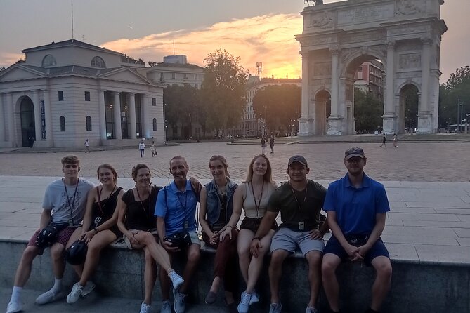 Highlights of Milan Bike Tour - Arco della Pace and Parco Sempione: a breather that feels earned