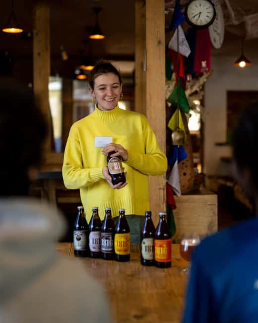 Livigno Brewery Tour and Tasting with an Expert - Check-in with Jack in Livigno and how the 75 minutes are paced