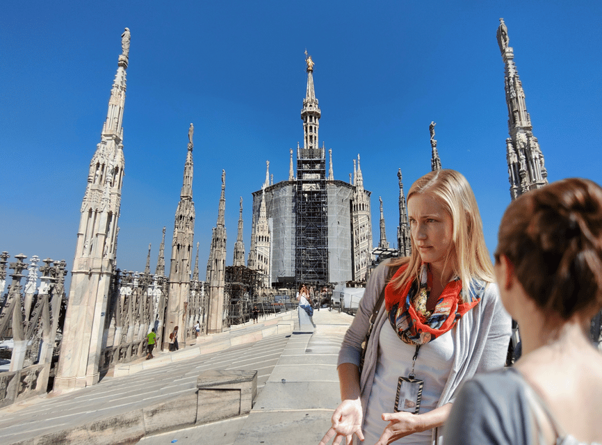 Milan: Da Vinci's Last Supper & Duomo Rooftop Terraces Tour - Piazza del Duomo and the Duomo interior: the architecture isn’t just big, it’s readable