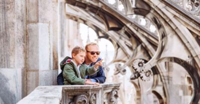 Milan: Duomo & Gelato. Private Family Tour Designed for Kids - Start at Galleria Vittorio Emanuele II, inside the Louis Vuitton area