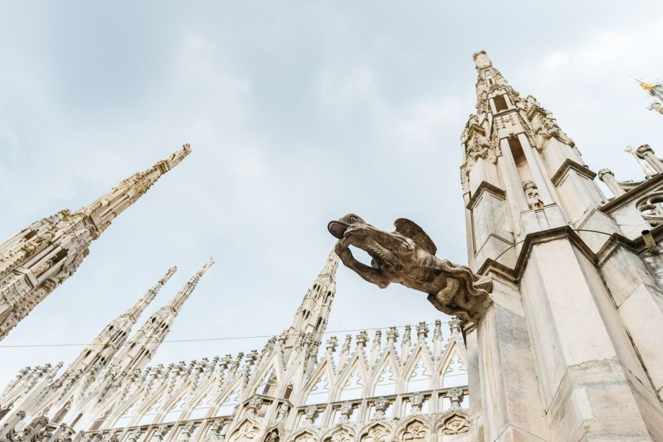 Milan: Duomo & Rooftop Tour with Optional Hop-On Hop-Off Bus - Practical Tips Before You Go (Dress Code, No-Liquids Rule, and Meeting Point)