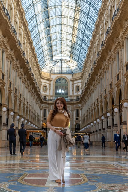Milan: Duomo Square and Gallery Private Photo Shoot - What 45 minutes to 1 hour feels like (and how to use it well)
