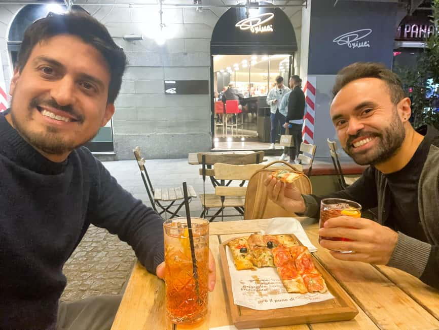 Milan: Food Tour with Pasta, Pizza, Cannoli, and Tiramisu! - What You’ll Eat: Pasta, Pizza, Cannoli, Tiramisu, Prosciutto, and Aperitivo