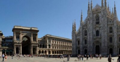 Milan Highlights Private 3-Hour Walking Tour - Entering the Duomo: stained glass plus Gothic stonework