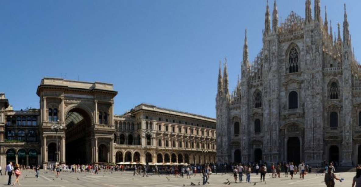 Milan Highlights Private 3-Hour Walking Tour - Entering the Duomo: stained glass plus Gothic stonework