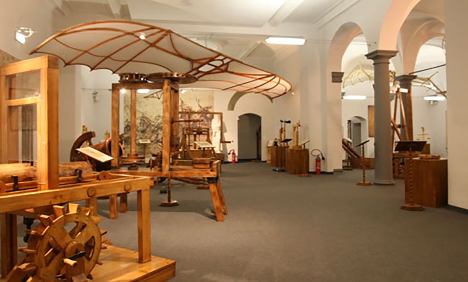 Milan: Leonardo da Vinci Museum Guided Tour with Ticket - War Machines and City Defense: The Interactive Part That Usually Wins