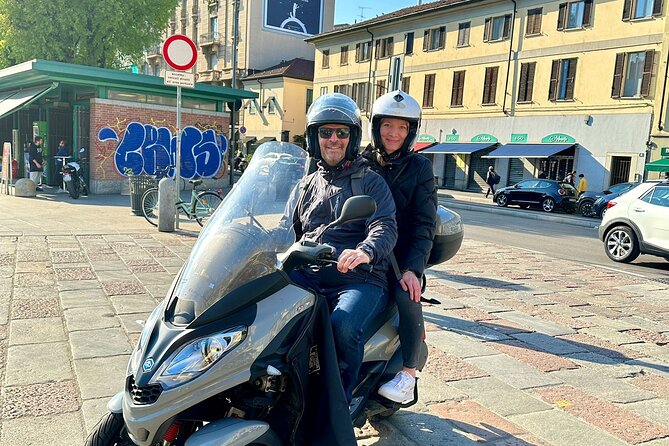 Milan Vespa Adventure: Private Tour for Couples and Friends - Porta Nuova and Bosco Verticale: Milan’s modern skyline with trees