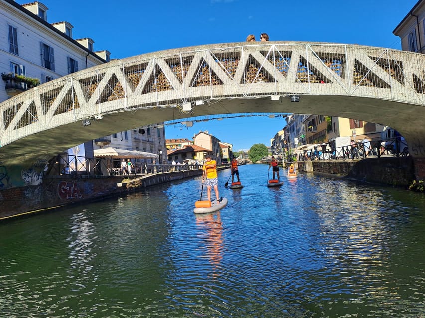 SUPMindfulness on Navigli: wellness experience in Milan - The float-board meditation: a quiet moment suspended over water