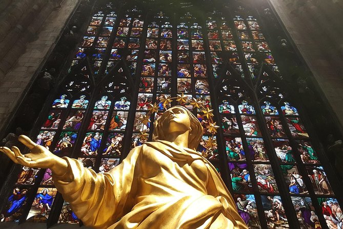 The Duomo of Milan's hidden treasures, SMALL GROUP - Art You’ll Notice More: Sculptures, Stained Glass, and Stories
