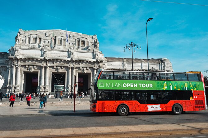 Tour of Milan by open bus, valid for 3 days - Panoramic Buses and Weather: Sightseeing Without the Stress